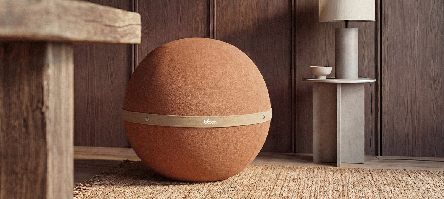 Bloon Farbe Terracota in einem Interieur