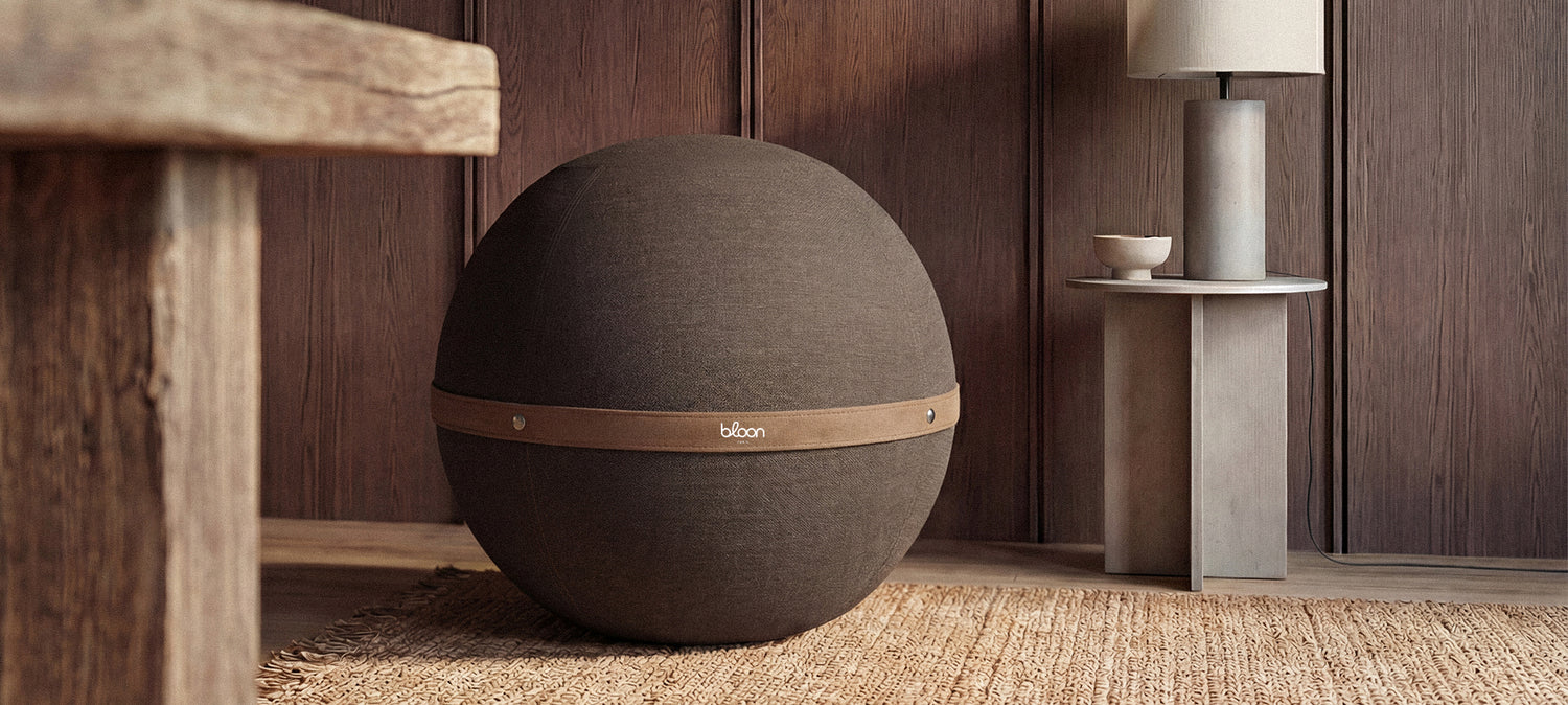 Bloon chocolate colour in a home interior